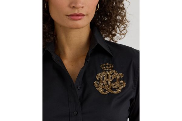 Γυναικείο Jamelko Πουκάμισο Μαύρο Ralph Lauren 200979990001-BLACK