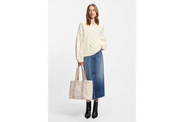 Γυναικεία Becky Tote Τσάντα Μπεζ Hugo 50552302-118