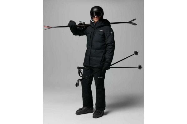 Ανδρικό Glacier Ridge Down Μπουφάν Μαύρο Columbia 2134761-010