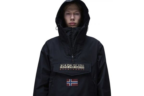 Men's Navy Blue Rainforest Next Jacket Napapijri NP0A4IB9-9411