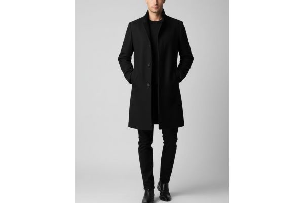 Ανδρικό Παλτό Navy Μπλε Karl Lagerfeld 455732 554750-690