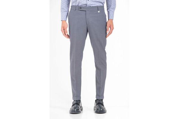 Men's Grey Pants Vittorio 2526DIVERSO-GREY