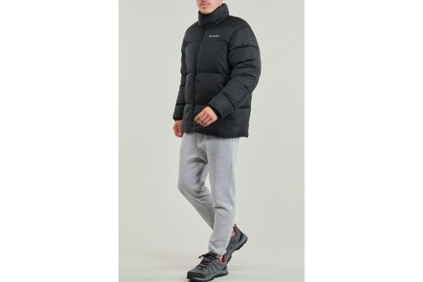 Men's Black Puffect III Jacket Columbia 2086861-010