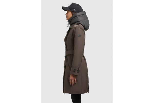 Γυναικεία Daisy Καπαρντίνα Καφέ Khujo KJ1119CO253-232