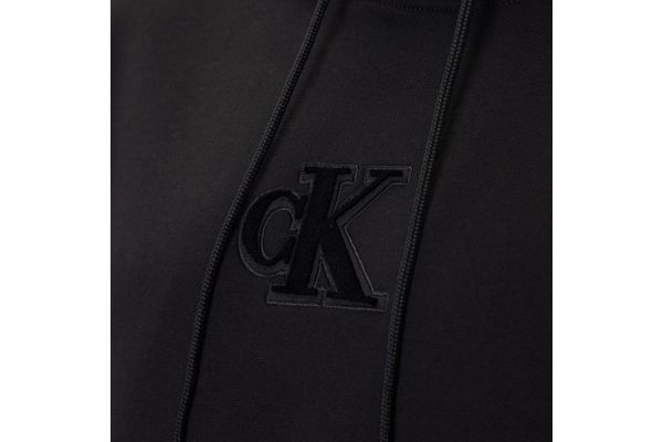Men's Black 350Gsm Fleece Gift Giving Hoodie Calvin Klein LV04RD250G-UB1