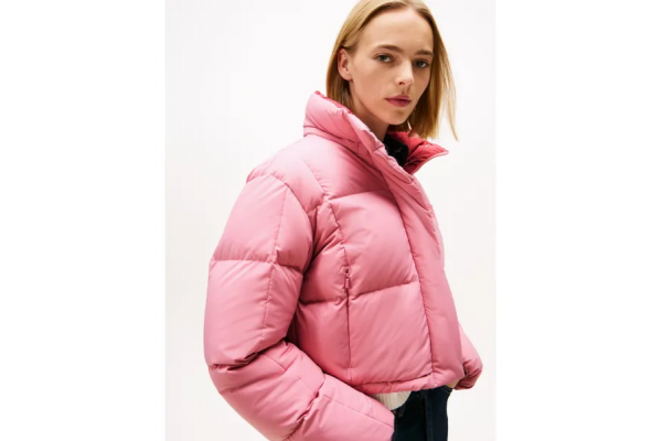 Γυναικείο Alaska Μπουφάν Ροζ Tommy Jeans DW0DW21624-THC