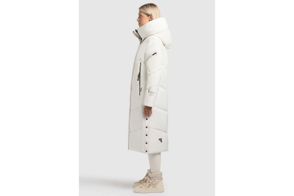 Women's Ecru Pulset Matt Jacket Khujo KJ1182CO253-198 Women's Ecru Pulset Matt Jacket Khujo KJ1182CO253-198