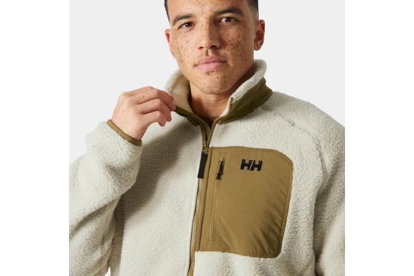 Ανδρική Panorama Pile Fleece Ζακέτα Εκρού Helly Hansen 49460-857