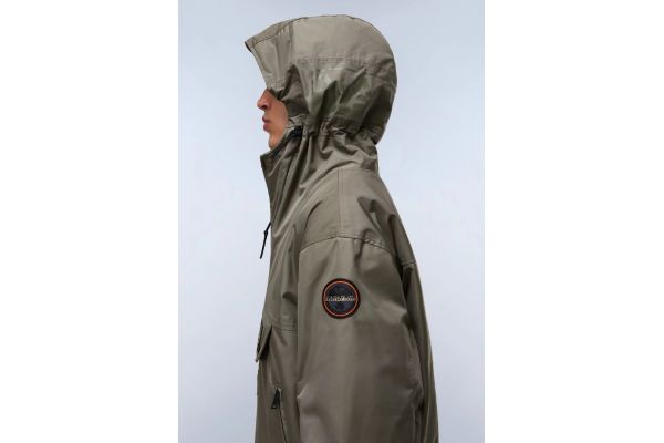 Men's Olive Green Rainforest Next Jacket Napapijri NP0A4IB9-G0A1 Men's Olive Green Rainforest Next Jacket Napapijri NP0A4IB9-G0A1