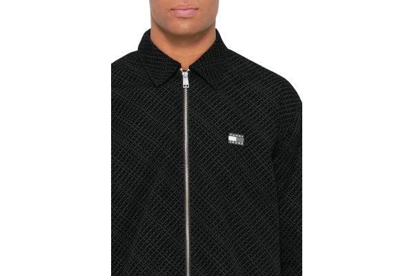 Ανδρικό Overshirt Μαύρο Tommy Jeans DM0DM22263-BDS