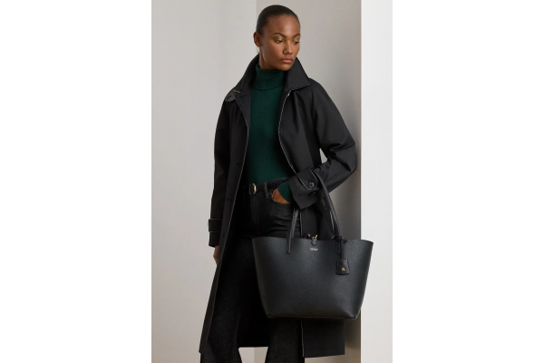 Women's Black RVRSBLE TOTE BAG Ralph Lauren 431795329073-BLACK Women's Black RVRSBLE TOTE BAG Ralph Lauren 431795329073-BLACK