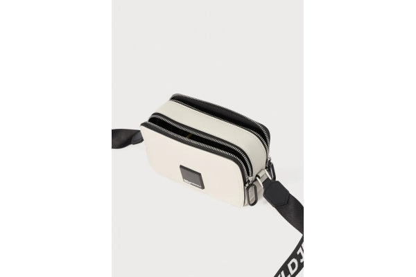 Γυναικείο Τσαντάκι Χιαστί Εκρού Karl Lagerfeld Jeans A3W30202-1ZI MOON Γυναικείο Τσαντάκι Χιαστί Εκρού Karl Lagerfeld Jeans A3W30202-1ZI MOON