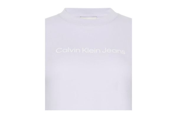 Women's Purple A- Inst Logo Classic Tee Ss Calvin Klein LV047C912G-WGA