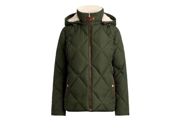 Women's Green HD DIA PF25'' Insulated Coat Ralph Lauren 297P04100001-300