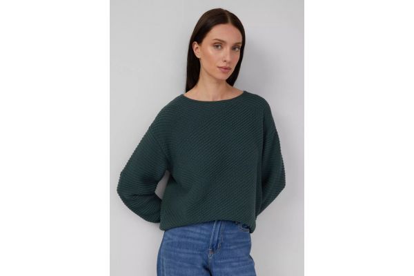 Women's Petrol Knitted Sweater S.Oliver 2170430-6933