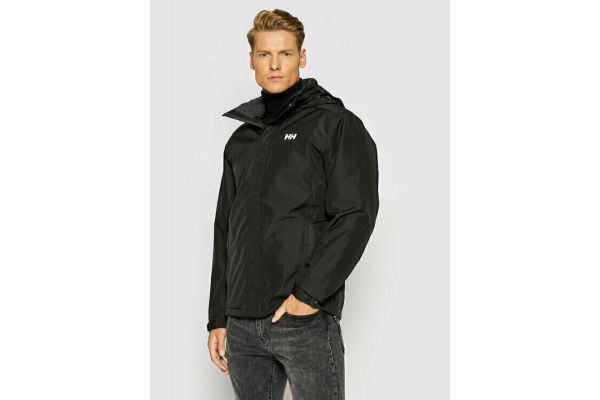 Men's Black HEH Dubliner Insulated Jacket Helly Hansen 53117-990