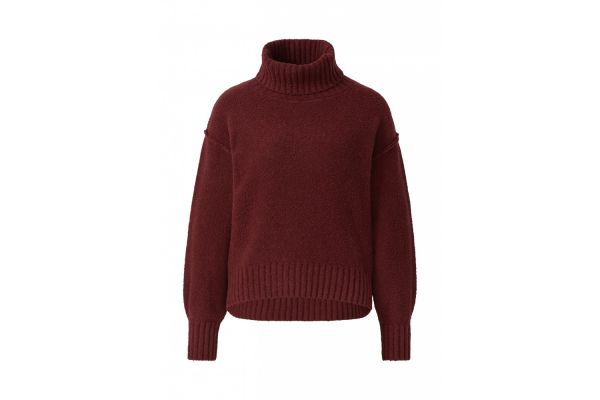 Γυναικείο Πουλόβερ Μπορντό S.Oliver 2172631-3902 Γυναικείο Πουλόβερ Μπορντό S.Oliver 2172631-3902