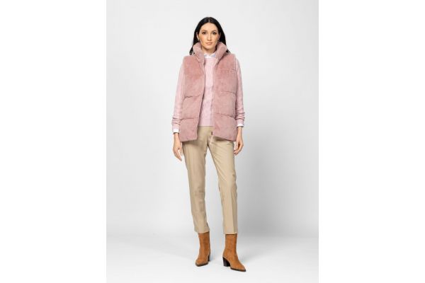 Women's Pink Webina Vest Heavy Tools T38013-POWDER