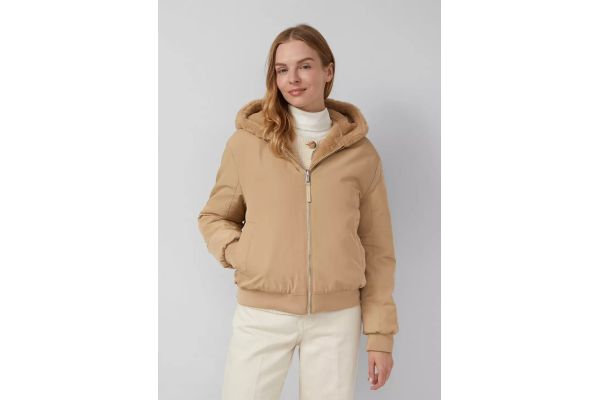 Γυναικείο Διπλής Όψεως Μπουφάν Καμηλό S.Oliver 2171693-8401