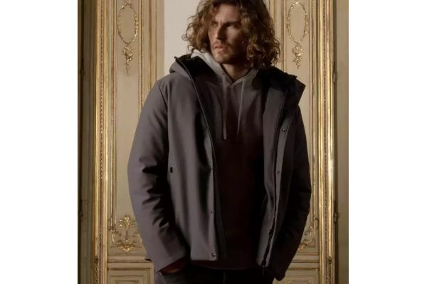 Men's Grey Giubbino Jacket Sseinse GBI1081SS-AN