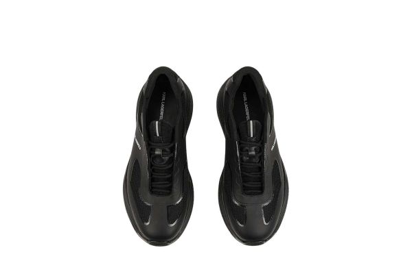 Ανδρικά Vesta Mesh Mix Sneakers Μαύρα Karl Lagerfeld KL52714H-H0X BLACK