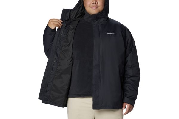 Ανδρικό Plus Size Tunnel Falls II Μπουφάν Μαύρο Columbia 2096922-010