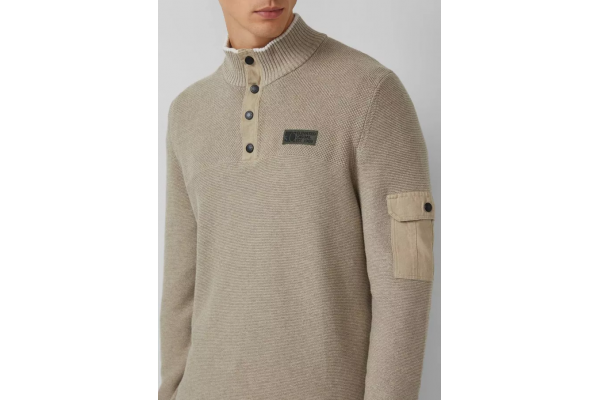 Ανδρικό Πουλόβερ Μπεζ S.Oliver 2169511-80W0