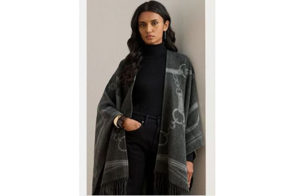 Women's Grey EQSTRN JCQRD-CAPE Ralph Lauren 454P04529005-D2316