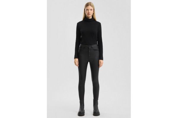 Women's Black Pants S.Oliver 2170531-9999