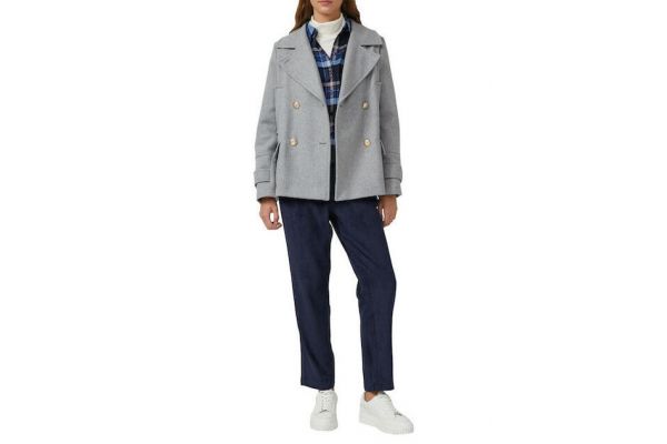 Γυναικείο Κοτλέ Παντελόνι Navy Μπλε S.Oliver 2170192-5959