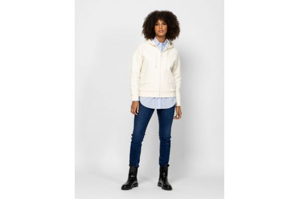 Women's Ecru Sambi Cardigan Heavy Tools T04029-IVORY
