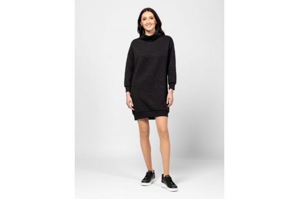 Γυναικείο Μακρυμάνικο Vienew25 Φόρεμα Μαύρο Heavy Tools T12020-BLACK