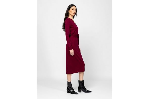 Women's Burgundy Hemme Dress Heavy Tools T54014-WINE