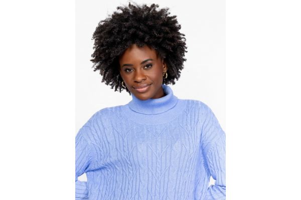 Γυναικείο Halpa Ζιβάγκο Πουλόβερ Γαλάζιο Heavy Tools T53033-SKY