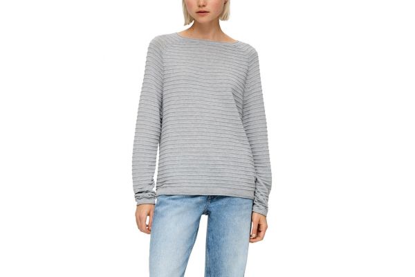 Γυναικείο Φούτερ Γκρι S.Oliver 2133366-9400