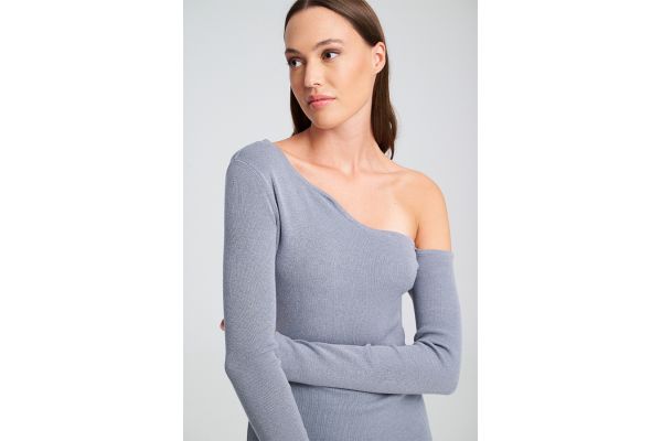 Γυναικείο Jerrin Πλεκτό Φόρεμα Grey Mind Matter MML25-02-09-066