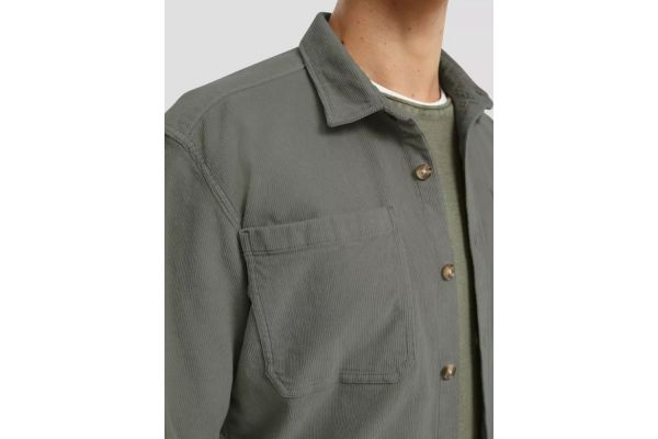 Ανδρικό Κοτλέ Πουκάμισο Λαδί S.Oliver 2170384-7929
