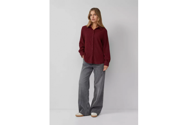 Women's Burgundy Shirt S.Oliver 2170024-3902
