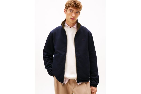Men's Khaki/Navy Blue Lw Reversible Jacket Tommy Hilfiger MW0MW41862-RBN