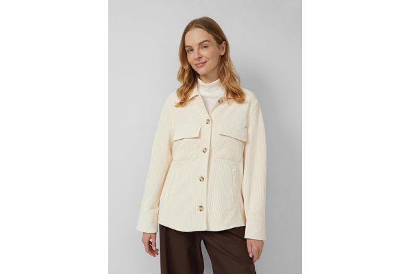 Γυναικείο Κοτλέ Πουκάμισο Μπεζ S.Oliver 2170262-0805