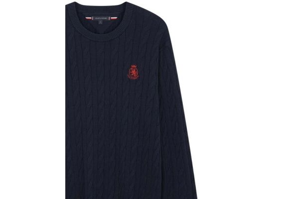 Ανδρικό Πουλόβερ Navy Μπλε Tommy Hilfiger MW0MW41515-DW5