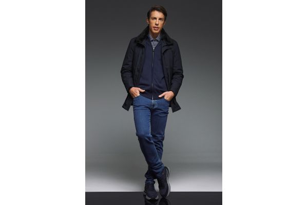 Ανδρικό Μπουφάν Navy Μπλε Guy Laroche EW241878-2