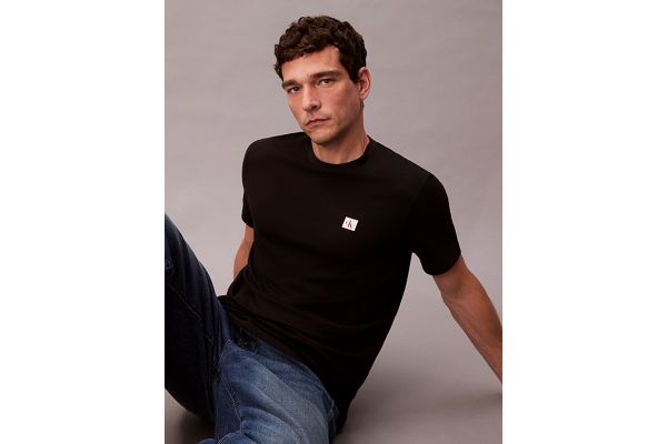 Ανδρικό T-shirt Μαύρο Calvin Klein LV04RC272G-UB1