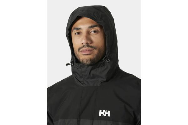 Men's Black HEH Vancouver Fleece Lined Jacket Helly Hansen 54269-980
