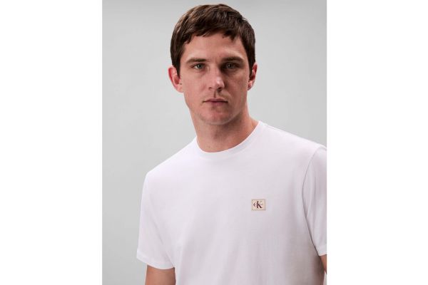 Ανδρικό T-shirt Λευκό Calvin Klein LV04RC272G-YAF