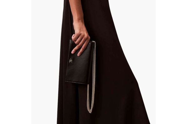 Women's Black CK Wallet on Chain Calvin Klein LV04F3319G-UB1