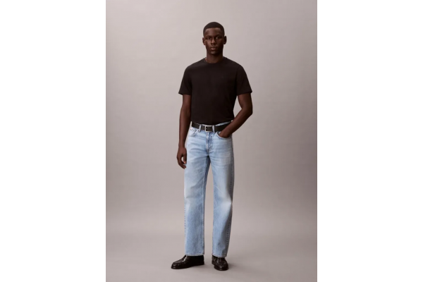 Men's Black Ss Classic Monogram Tee Calvin Klein LV04RD254G-UB1