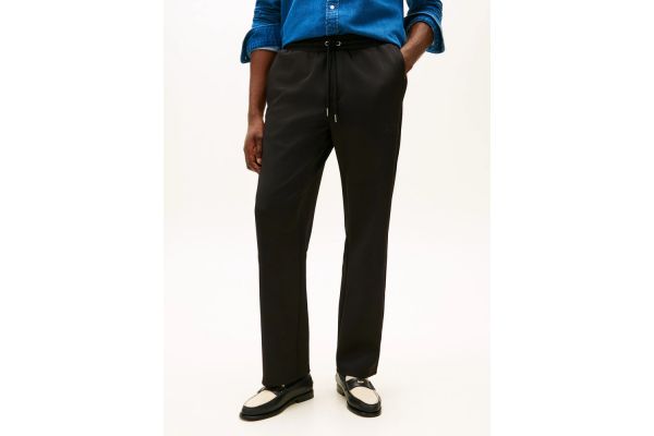 Men's Black Modern Ath Trackpants Tommy Hilfiger MW0MW42538-BDS