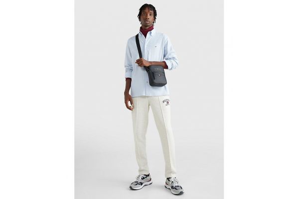 Ανδρική Mini Reporter Τσάντα Μαύρη Tommy Hilfiger AM0AM09504-BDS