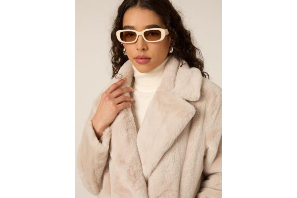 Γυναικεία Eco Γούνα Off White Alcott CP0022DOAX15-OFF WHITE